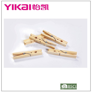 Builk set of 24pcs pine wooden clothes pegs proofing insects